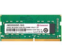 Transcend JetRam JM3200HSE Module mémoire So-DIMM 16GB DDR4 3200MHz - JM3200HSE-16G