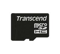 Transcend MicroSD 2 Go TS2GUSDC NAND Flash - Lecture 20 Mo/s, Écriture 13 Mo/s - Dimensions 11x15x1 mm, Tension 2.7-3.6V, Température -25°C à 85°C