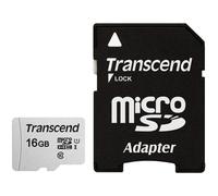 Transcend microSDHC 300S 16GB 16 Go NAND Classe 10