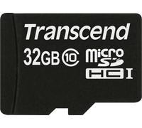 Transcend microSDHC 32GB Class 10 + adaptateur SD