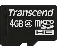 Transcend microSDHC 4GB Classe 4