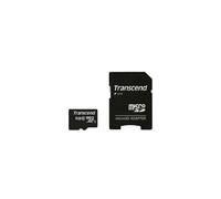 Transcend MicroSDHC 4Go Classe 10 UHS-I, Vitesse Lecture 90Mo/s, Mémoire Flash NAND, Adaptateur SD Inclus, TS4GUSDHC10