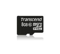 Transcend 8GB microSDHC Class 10 UHS-I (Ultimate) 8 Go MLC Classe 10