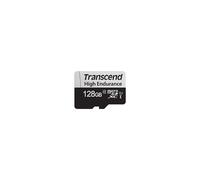 Transcend MicroSDXC 350V 128Go UHS-I U1 Classe 10 - Lecture 95Mo/s, Écriture 45Mo/s, Température -25°C à 85°C, Résistance Chocs/X-Ray