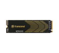 Transcend MTE255S SSD Interne M.2 2280 1TB avec dissipateur Thermique, jusqu'à 7 400MB/s pour PS5, Ordinateurs de Bureau, Portables, PCIe 4.0 NVMe Gen4x4, 3D TLC NAND, SSD Haute Vitesse