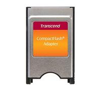 Transcend PCMCIA Adaptateur de carte CompactFlash , Transfert haute vitesse, Plug & Play - TS0MCF2PC