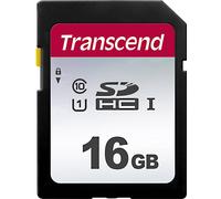 Transcend Premium 300S Carte SDHC 16 GB Class 10, UHS-I, UHS-Class 1