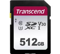 Transcend Premium 300S Carte SDXC 512 GB Class 10, UHS-I, UHS-Class 3, v30 Video Speed Class