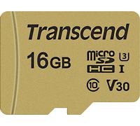 Transcend 500s - carte mémoire flash - 16 go - micro sdhc