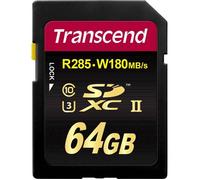 Transcend Premium 700S Carte SDXC 64 GB Class 10, UHS-II, UHS-Class 3, v90 Video Speed Class