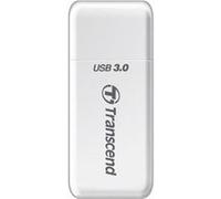 Transcend RDF5 - Lecteur de carte (microSD, SDHC, microSDHC, SDXC, microSDXC, SDHC UHS-I, SDXC UHS-I, microSDHC UHS-I, microSDXC UHS-I) - USB 3.0 Blanc G