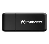 Transcend RDF5 Lecteur de cartes multifonction avec emplacements SD et microSD et connecteur USB USB 3.1 Gen 1, Noir - TS-RDF5K