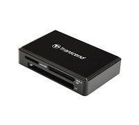Transcend Lecteur de cartes multifonction TS-RDF9K2 – SD/microSD/CompactFlash USB 3.1 Gen 1 Noir
