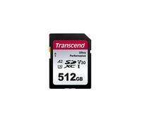 Transcend Carte mémoire flash 340S – 512 Go A2 V30 UHS-I U3 SDXC G