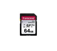Transcend SDC340S 64Go – Class 10 UHS‑I U3 A2 V30