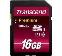 Carte SDHC Transcend Premium 400 16 GB Class 10, UHS-I