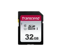 Transcend SDHC 32Go Classe 10 UHS-I U1 95Mo/s Lecture, NAND, Résistante Chocs/Température, IPX7, -25°C à 85°C, TS32GSDC300S