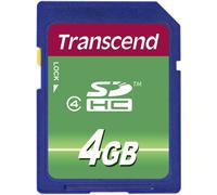 Transcend - SDHC Standard 4 Go (Class 4)