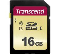 Transcend SDHC 500S 16GB Classe 10 UHS-I U1 V30