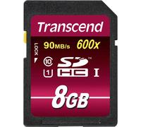 Transcend - SDHC 8 Go Ultimate UHS-I 600x (90 Mb/s)