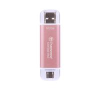 Transcend SSD Portable ESD310P 512GB, 10 Gbit/s, Type-A/Type-C, Compatible PS4/PS5 - TS512GESD310P