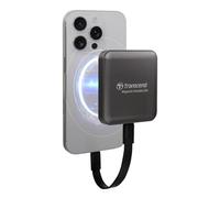 Transcend SSD Portable ESD420C 2To (Compatible iPhone MagSafe) 20 Gbit/s, jusqu'à 2 000 Mo/s, 4K, Gris - TS2TESD420C