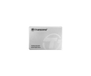 Transcend SSD230S 512Go 2.5" SATA III 6Gb/s 3D NAND - Lecture 560Mo/s, Ecriture 500Mo/s, 85000 IOPS, TBW 280, PC/Portable, Argent