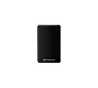 Transcend StoreJet 25A3 2To HDD Externe 2.5" USB 3.2 Gen 1 Noir - TS2TSJ25A3K, Résistant aux chocs, compatible Windows/macOS/Linux