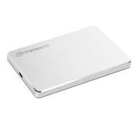 Transcend StoreJet 25C3S - Disque dur - 1 To - externe (portable) - 2.5" - USB 3.1 Gen 1 (USB-C connecteur) - argent Argent, Argent G