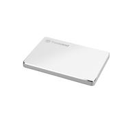 Transcend Disque dur externe portable StoreJet 25C3S 2 To USB-C USB 3.1 Gen1 2,5" Argent