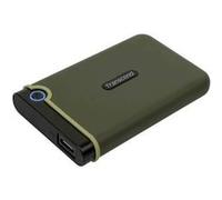 Transcend StoreJet 25M3 - Disque dur - 2 To - externe (portable) - 2.5" - USB 3.1 Gen 1 - AES 256 bits - vert militaire Vert militaire G