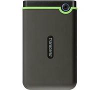 Transcend StoreJet 25M3 - Disque dur - 4 To - externe (portable) - 2.5" - USB 3.1 Gen 1 - AES - gris de fer Gris de fer G
