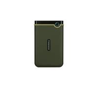 Transcend StoreJet 25M3 Slim - Disque dur - 1 To - externe (portable) - 2.5" - USB 3.0 - vert militaire