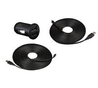 Transcend Ts-Dpl3 - Adaptateur D'alimentation Pour Voiture - 2.4 A - 2 Connecteurs De Sortie (2 X Usb) - Pour Drivepro 620