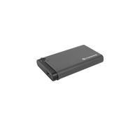 Transcend TS0GSJ25CK3, Boîtier disque dur/SSD, 2.5', Série ATA III, Connectivité USB, Gris