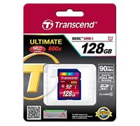 Transcend TS128GSDXC10U1 Carte Mémoire SDXC 128 Go UHS-I 600x