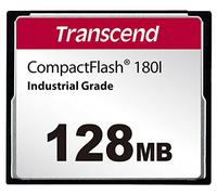 Transcend TS128MCF180I Carte flash CF MLC NAND Flash (mode SLC) 128 Mo