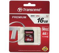 Carte SDHC Transcend Premium 400 16 GB Class 10, UHS-I