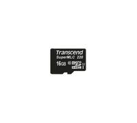 Transcend TS16GUSD220I - 16 Go - MicroSDHC - classe 1 - MLC - 95 Mo/s - 75 Mo/s Transcend
