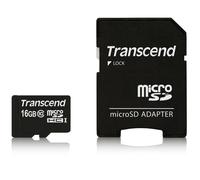 Transcend TS16GUSDHC10 mémoire flash 16 Go MicroSDHC NAND Classe 10