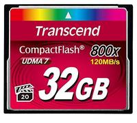Transcend TS32GCF800 mémoire flash 32 Go CompactFlash MLC