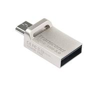 Transcend TS32GJF880S Clé USB 3.0 / Micro-USB OTG 32 Go Argent