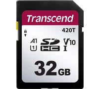 Transcend TS32GSDC420T Carte SD industriel 32 GB v30 Video Speed Class