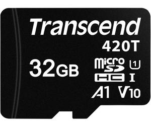 Transcend TS32GUSD420T Carte microSD industriel 32 GB Class 10 UHS-I