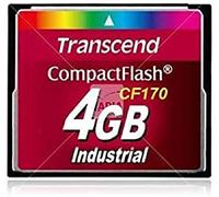TRANSCEND TS4GCF170 Memoria Flash 4 GB COMPACTFLASH CLASE 6