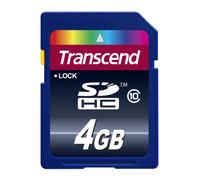 Transcend - TS4GSDHC10 - Carte Mémoire, 4Go
