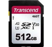 Transcend TS512GSDC460T-VS1 Carte SD au détail 512 GB