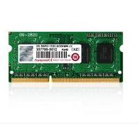 Transcend TS512MSK64W6H module de mémoire 4 Go 1 x 4 Go DDR3 204-pin SO-DIMM
