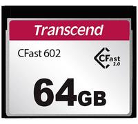 Transcend TS64GCFX602 Carte Cfast industriel 64 GB