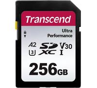 Transcend TS64GSDC340S Carte SDXC 256 GB A1 Application Performance Class, A2 Application Performance Class, v30 Video Speed Class, UHS-Class 3 résistance aux